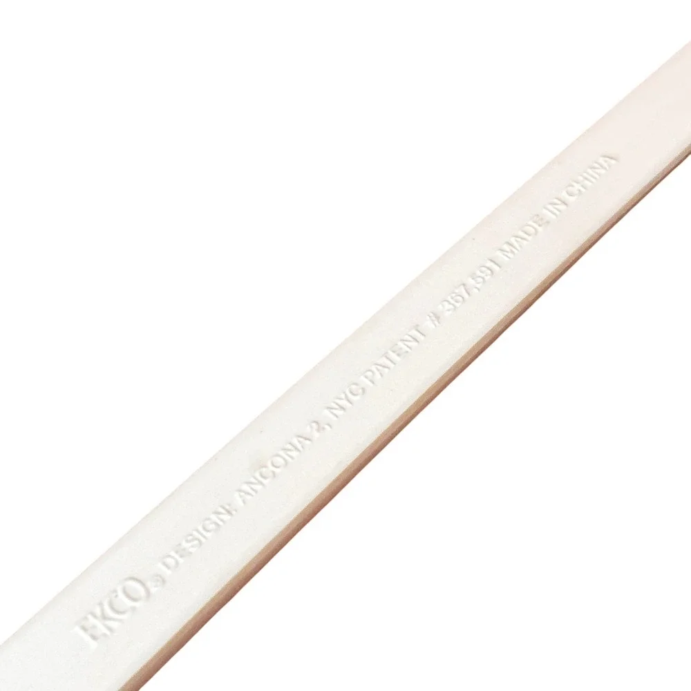 EKCO Ancona 2 White Nylon Soup Ladle with Pour Spout 12 Inch‎ Minimalist Utensil